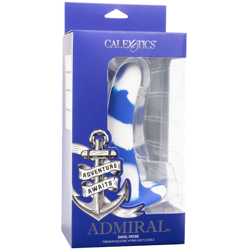 CALEXOTICS - ADMIRAL SWIRL DILDO FLEKSIBILEN