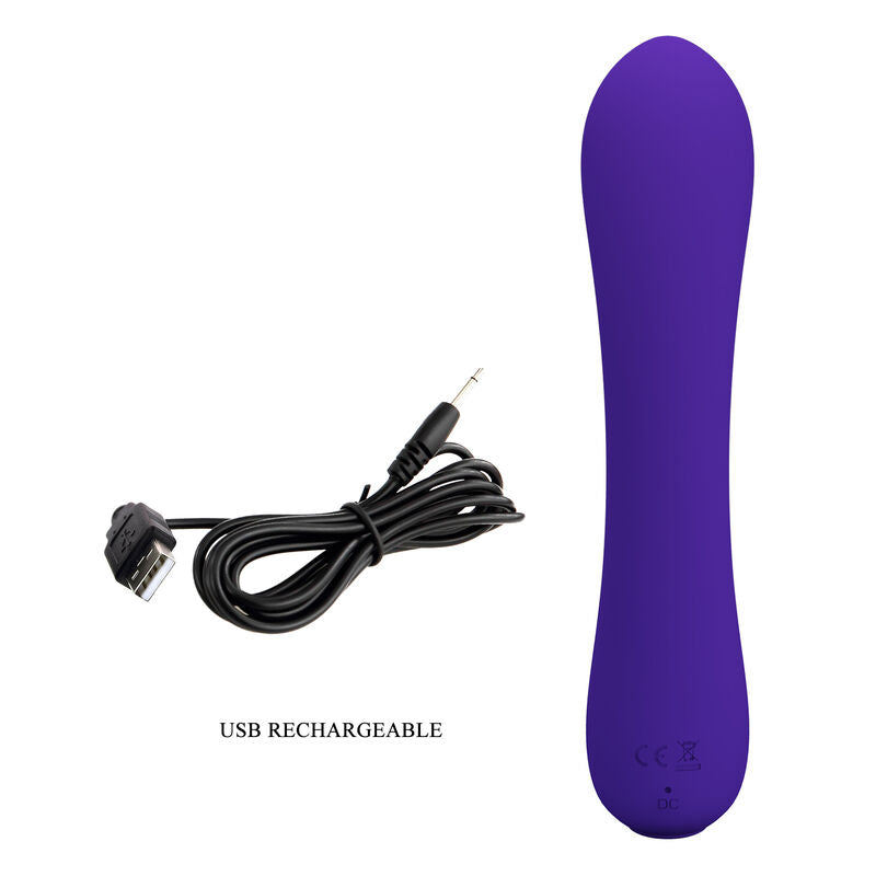 PRETTY LOVE - PRESCOTT VIBRATOR ZA POLNJENJE VIJOLIČNA
