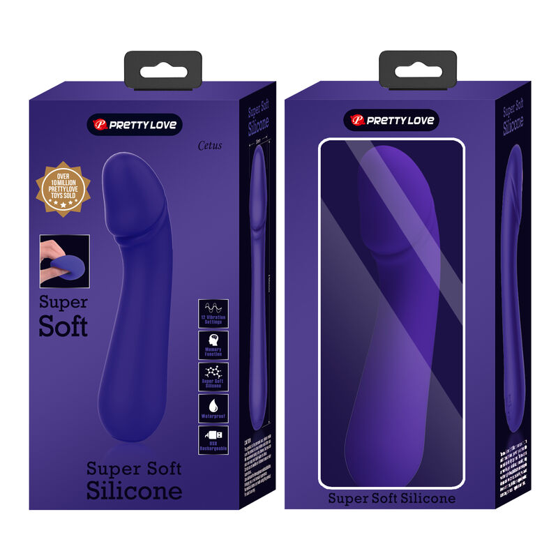 Mehak vibrator Pretty Love - Cetus, vijolična