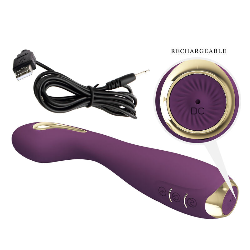Stimulator G točke z elektrostimulacijo Pretty Love - Hector, vijolična