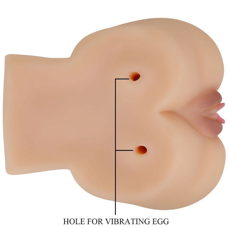CRAZY BULL - REALISTIČNA VAGINA IN ANUS KYLIE VIBRATOR