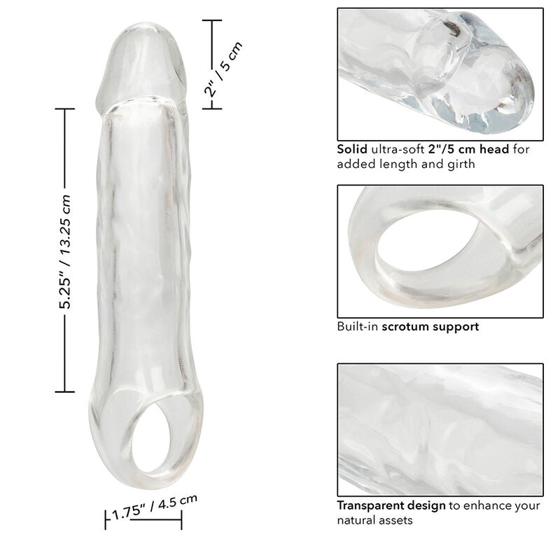 CALEXOTICS - PERFORMANCE MAXX CLEAR PODALJŠEK 7,5 TRANSPARENTEN