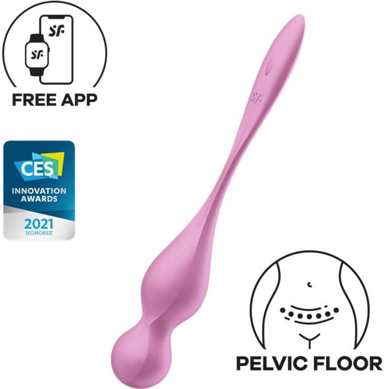 Vibracijske kroglice Satisfyer - Love Birds, roza