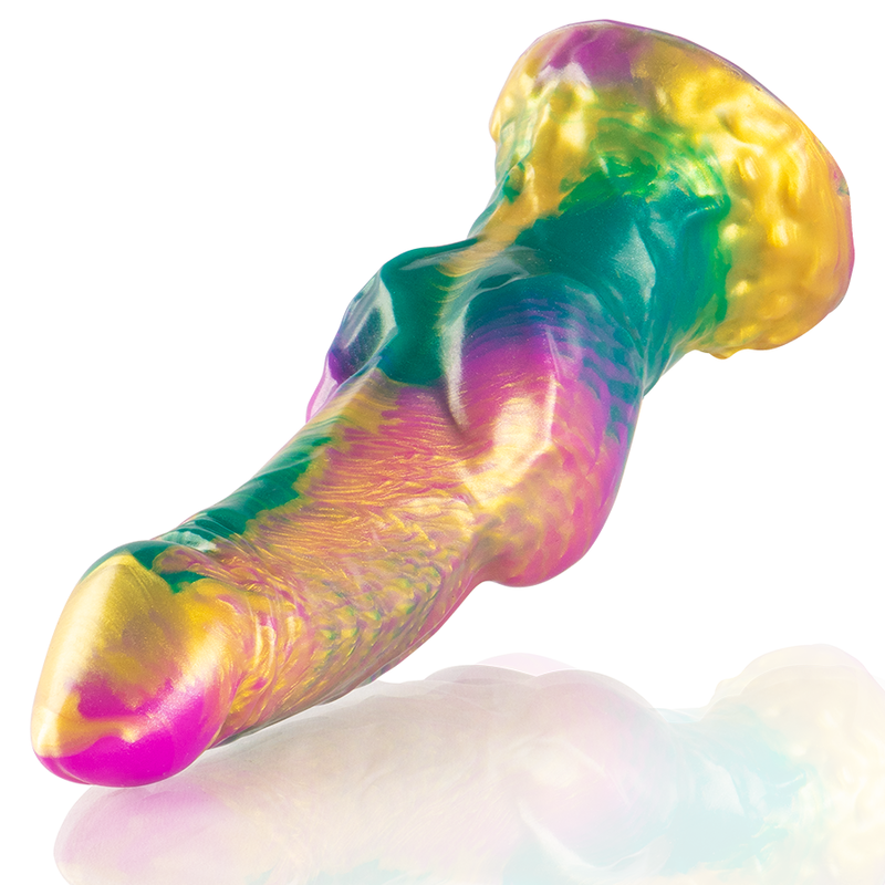 EPIC - IRIS DILDO Z MAVRIČNIMI TESTISI UŽITKA