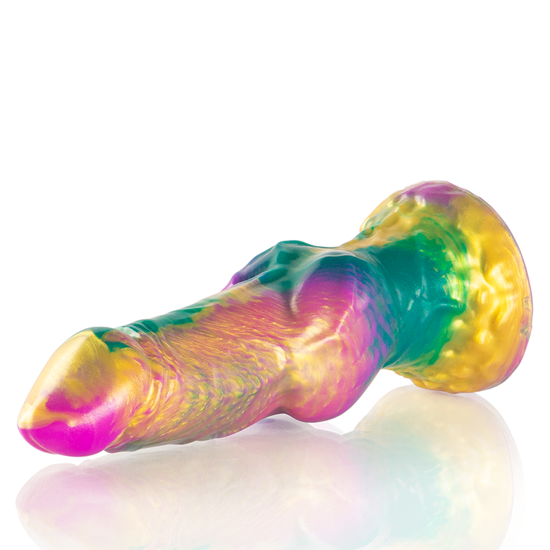 EPIC - IRIS DILDO Z MAVRIČNIMI TESTISI UŽITKA