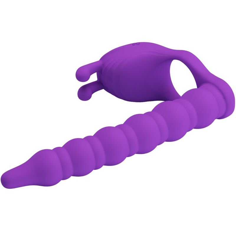Analni vibrator z obročkom Pretty Love - Blackney, lila