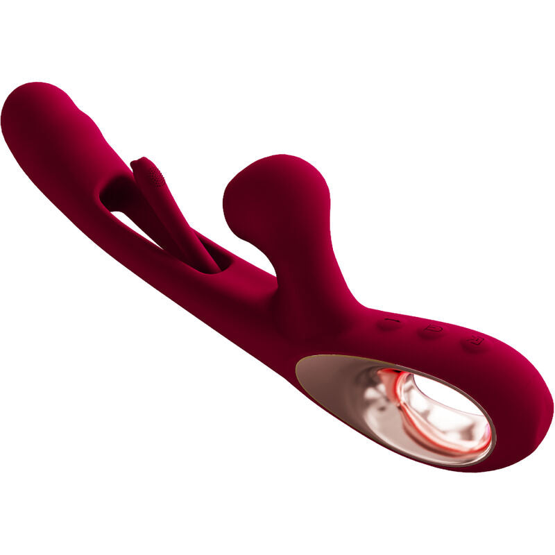 ARMONY - IMPACT SWING VIBRATOR IN DVOJNI STIMULATOR MODEL 2 BORDEAUX