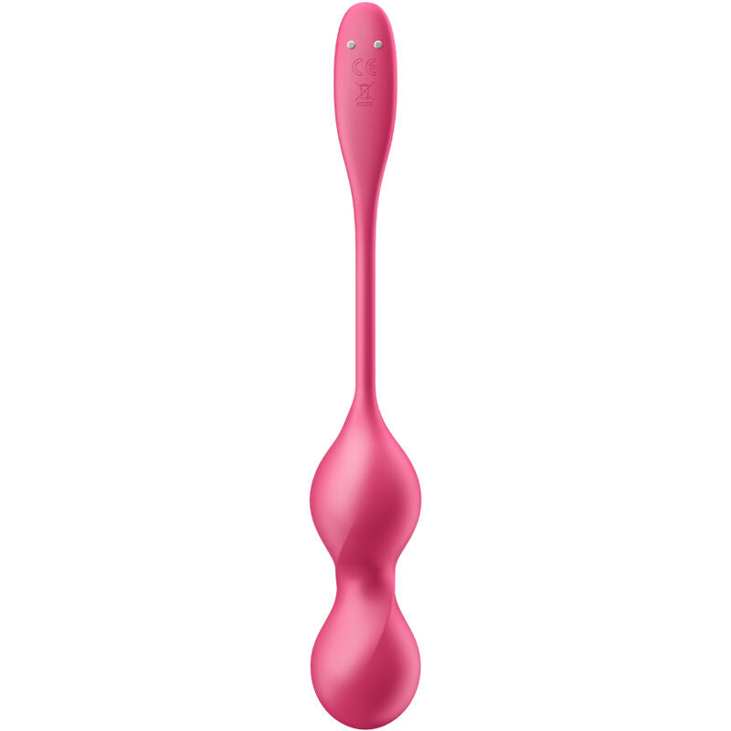 Vibracijske kroglice Satisfyer - Love Birds 2, rdeča