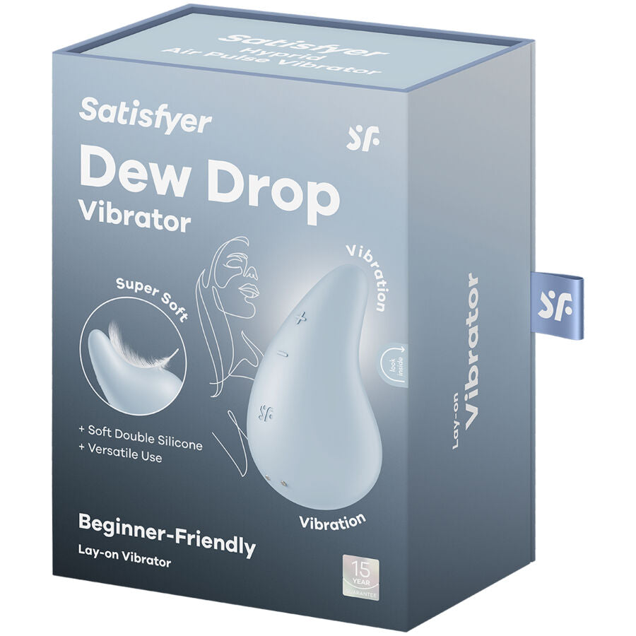 Stimulator klitorisa Satisfyer - Dew Drop, bela