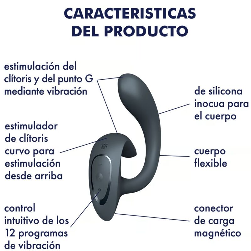 Rabbit vibrator Satisfyer - G for Goddess 1, siva