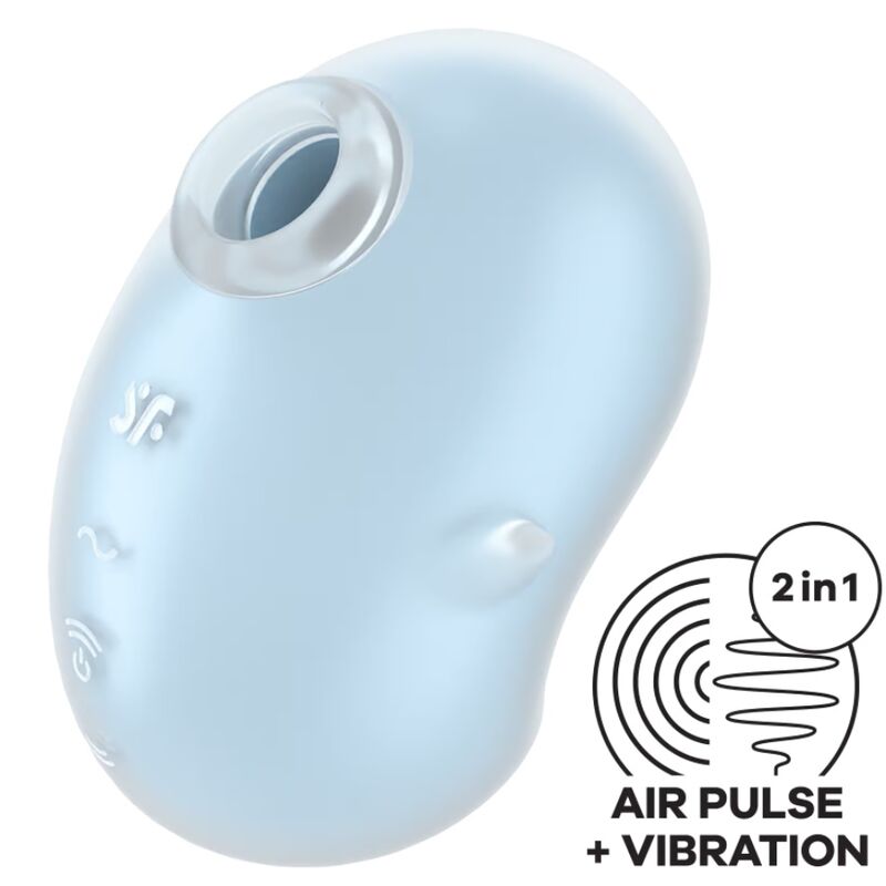 Stimulator klitorisa Satisfyer - Cutie Ghost, modra