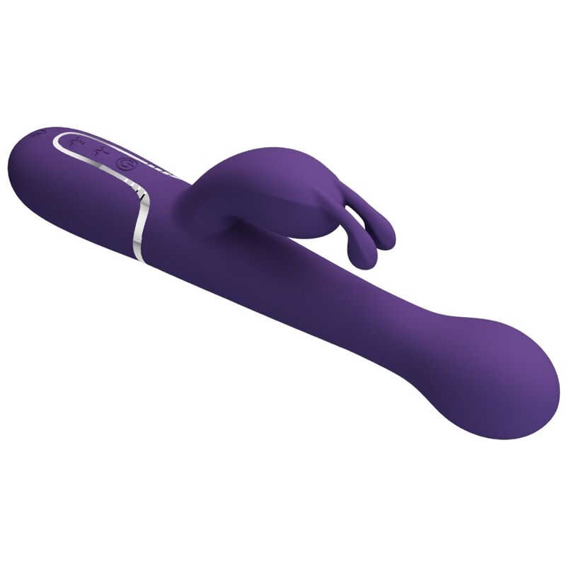 LEPA LJUBEZEN - DEJON RABBIT VIBRATOR 3 V 1 VEČNAMENSKI VIJOLIČNI