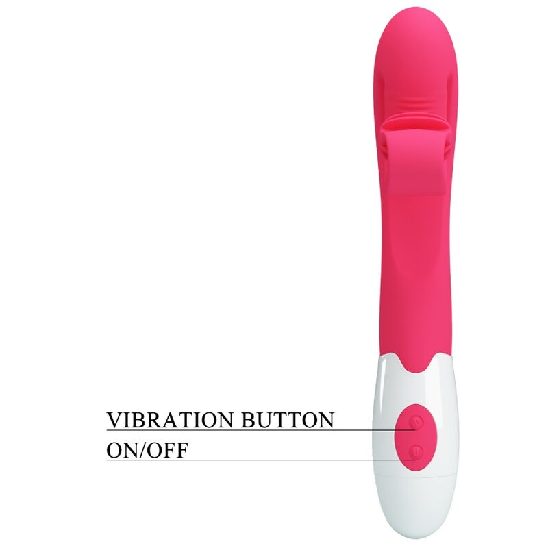 ROMANTIKA - ROZA VIBRATOR IN STIMULATOR 30 HITROSTI