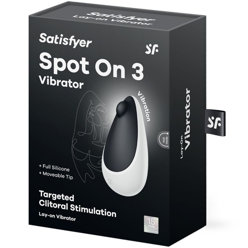 Stimulator klitorisa Satisfyer - Spot On 3, črna