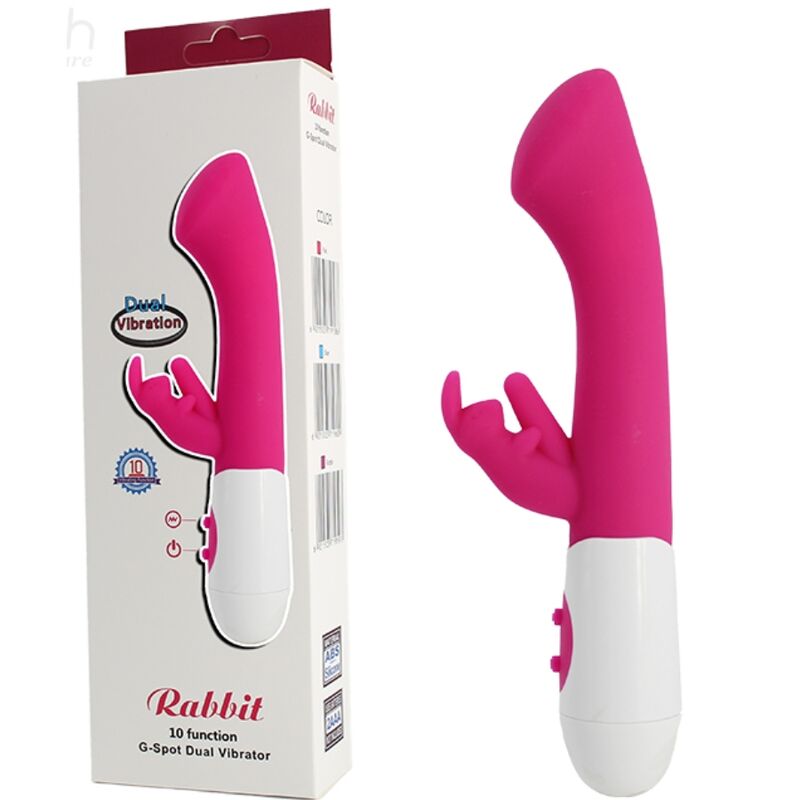 ARMONY - ZAJČJI VIBRATOR IN STIMULATOR G SPOT 10 HITROSTI ROZA