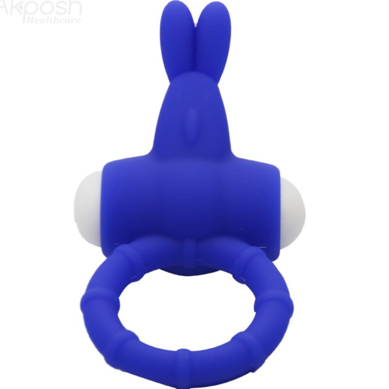 ARMONY - MS BUNNY VIBRACIJSKI OBROČ SILIKONSKI MODRI