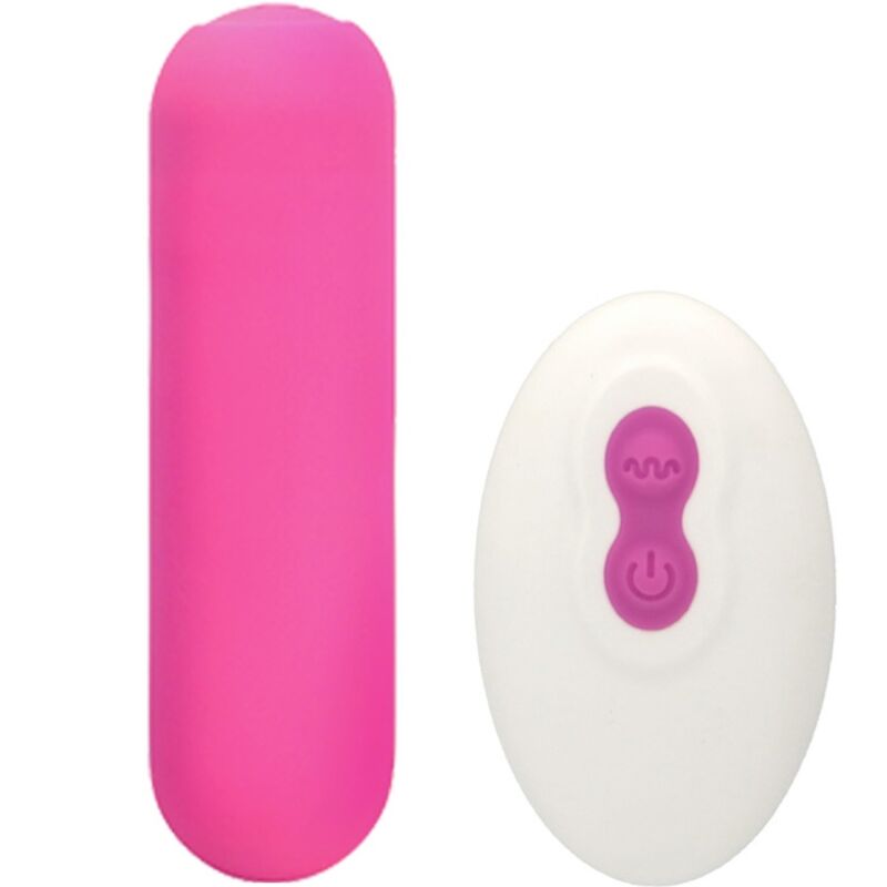 Bullet vibrator z daljincem Splash - Joie, 75 x 19 cm, roza