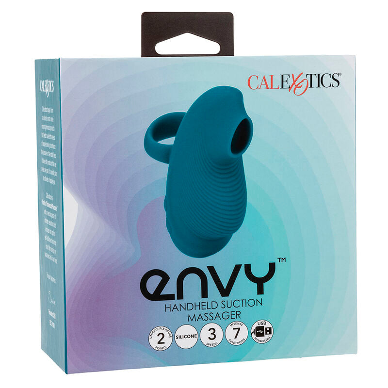 CALEXOTICS - ENVY ROČNI MASAŽNI PRIPOMOČEK S KROGLICAMI 7 VIBRACIJ MODRA