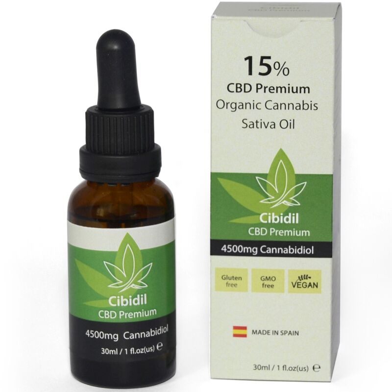 CBD kapljice 15 % 500cosmetics - Cibidil, 30 ml