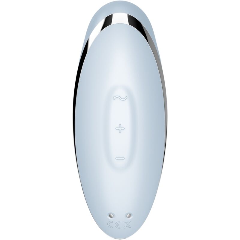 Stimulator klitorisa Satisfyer - Tap & Climax 2, modra