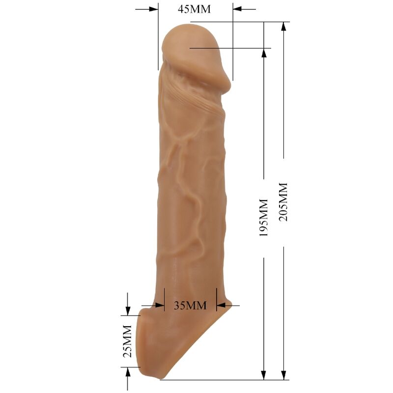 LEPA LJUBEZEN - REALISTIČNA KOŽA PENIS ROKAV MESO