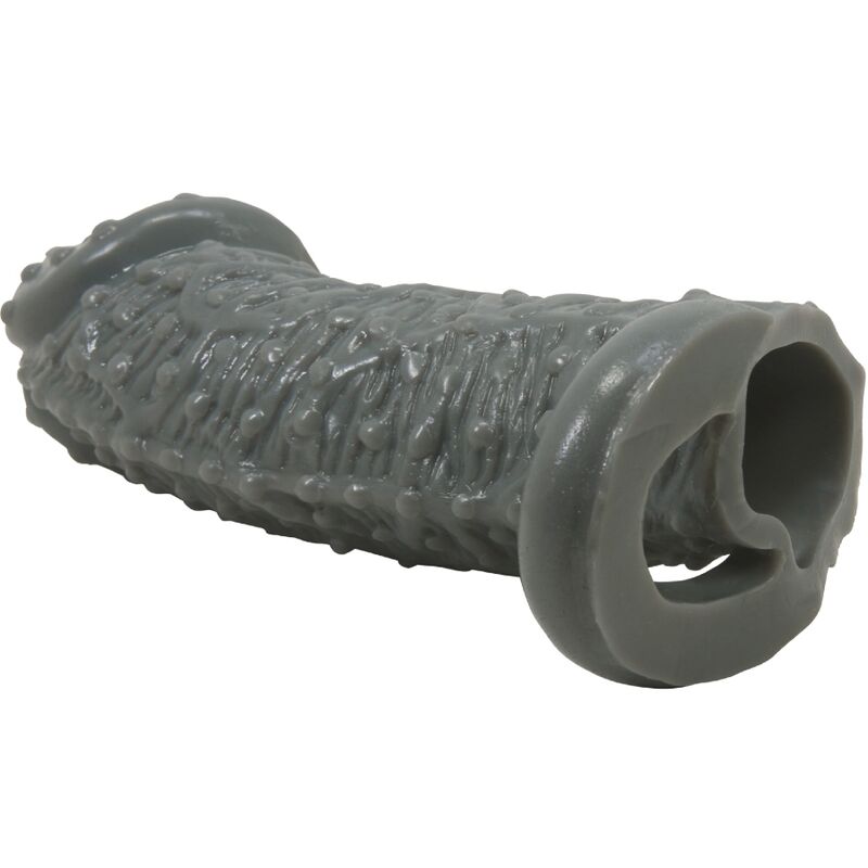 LEPA LJUBEZEN - REALISTIČNI PENIS POVEČAVA IN ZAMUDA ROKAV MODEL 2 SIVA