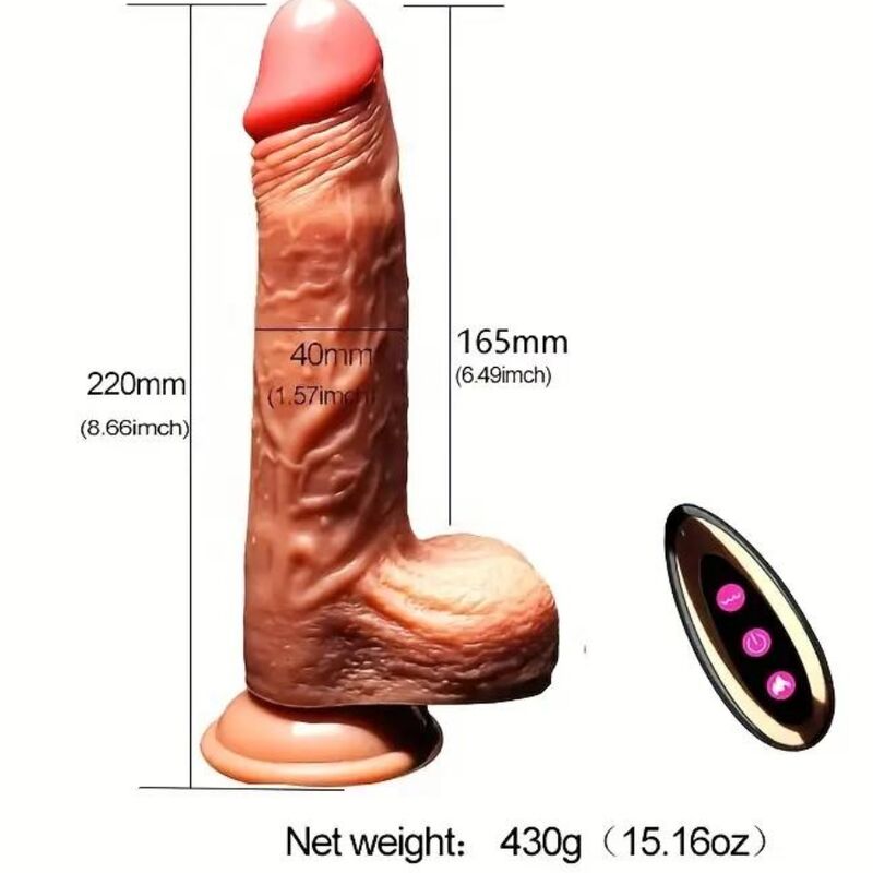 ARMONY - POLNILNI VIBRACIJSKI REALISTIČNI DILDO