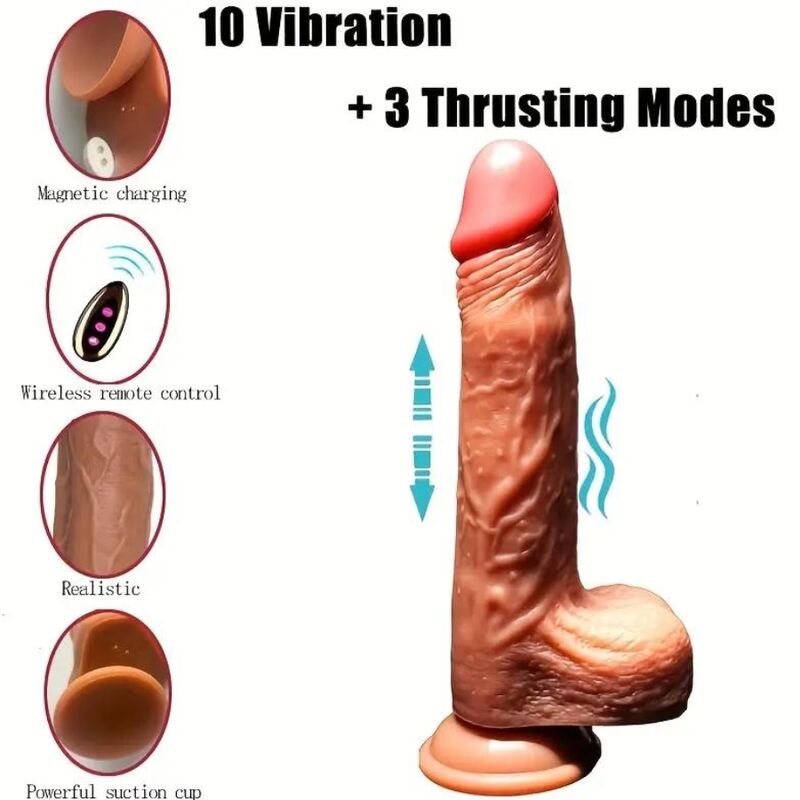 ARMONY - POLNILNI VIBRACIJSKI REALISTIČNI DILDO