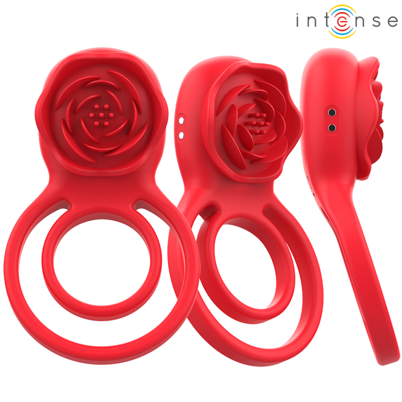 INTENZIVNO - GAIL STIMULATOR ROSE 10 VIBRACIJ RDEČ DALJINSKI UPRAVLJALNIK