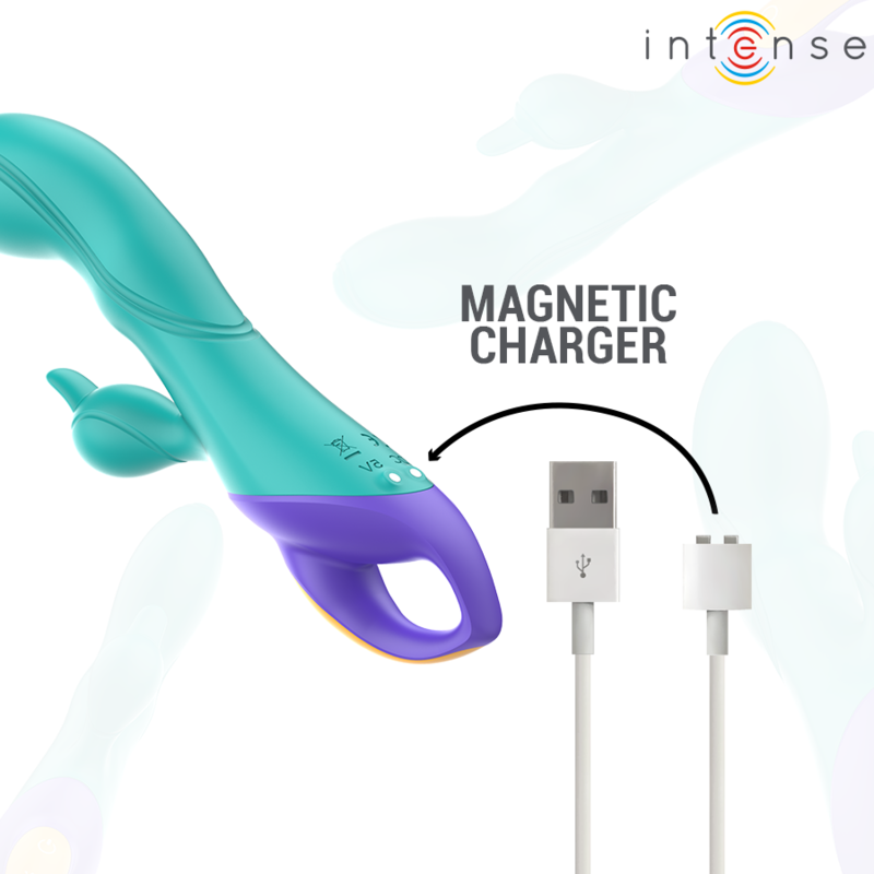 INTENZIVNO - FRED RABBIT VIBRATOR MODRA