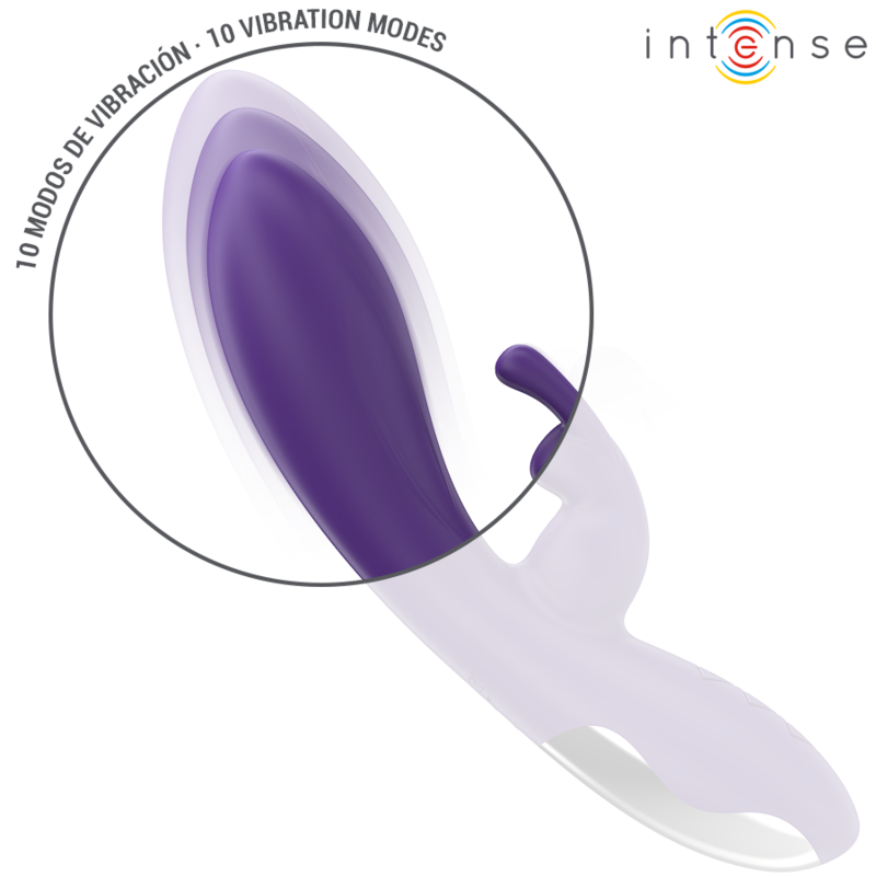 INTENZIVEN - RANDALL ZAJČJI VIBRATOR 10 VIBRACIJ VIJOLIČNA