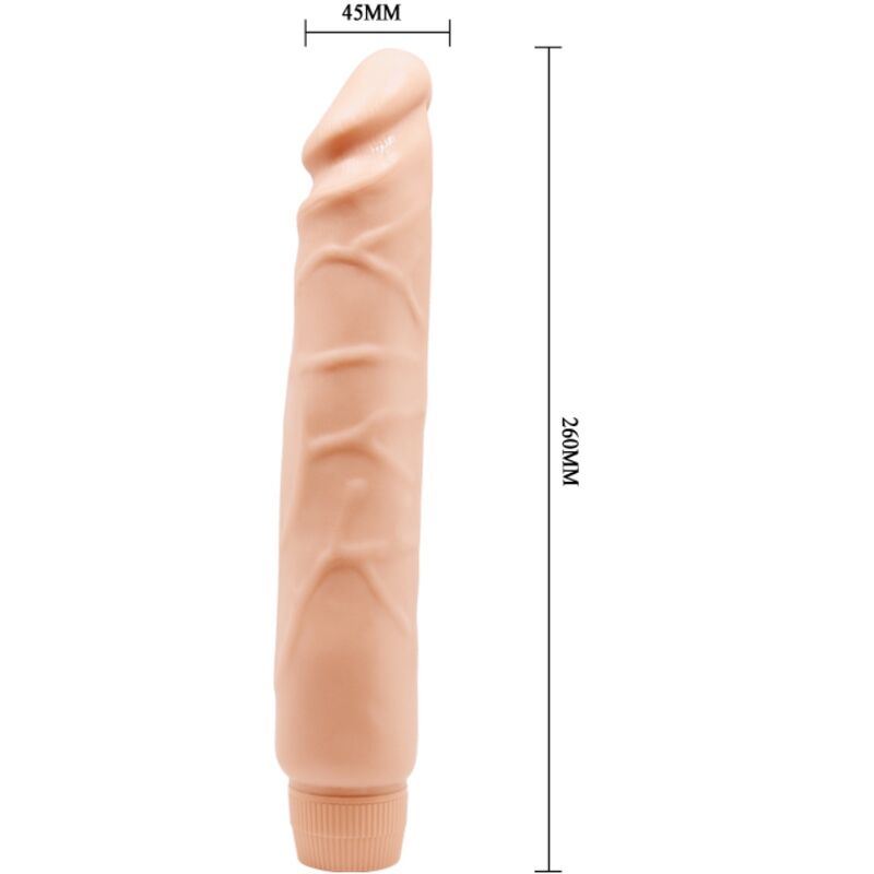 BAILE - JACK REALISTIČNI VIBRATOR 26 CM MESO