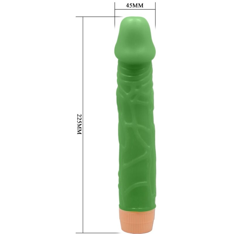 BAILE - BILL REALISTIČNI VIBRATOR 22,5 CM ZELEN