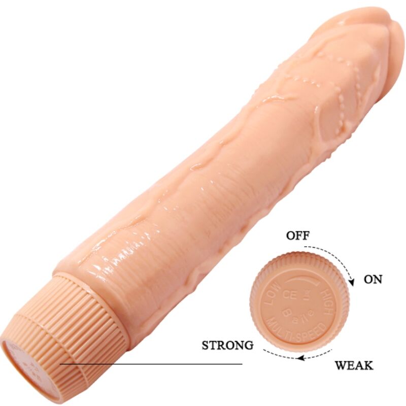 BAILE - DYBBUK REALISTIČNI VIBRATOR 24 CM MESO