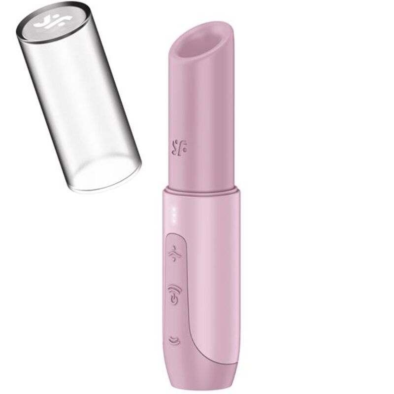 Stimulator klitorisa Satisfyer - Secret Kiss, roza