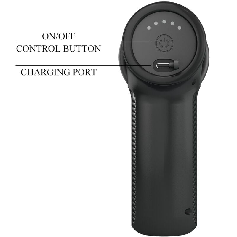 PRETTY LOVE - DJ DOCTOR MASAŽNI PRIPOMOČEK 5 NASTAVITEV ČRNA