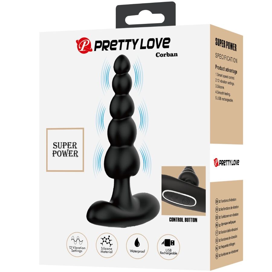 Analni vibrator Pretty Love - Corban