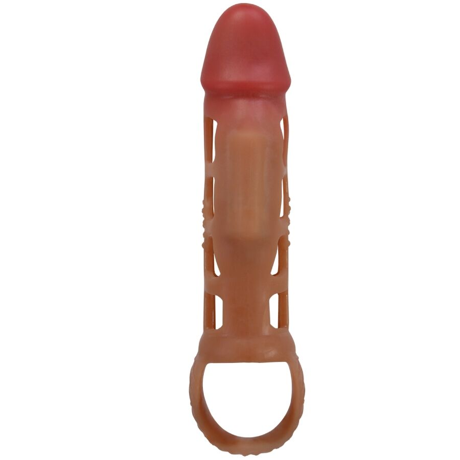PRETTY LOVE - PRESTON VIBRACIJSKI ROKAV ZA PENIS 18 CM