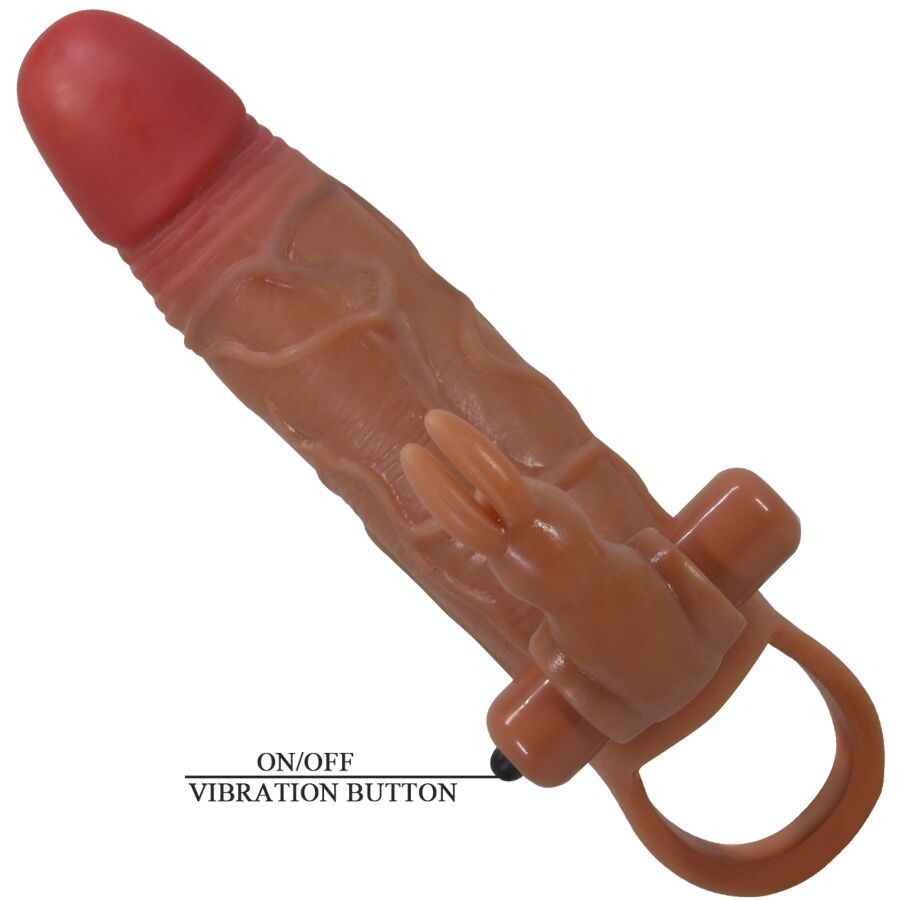PRETTY LOVE - OSMAR PENIS ROKAV + VIBRACIJSKI STIMULATOR KLITORISA