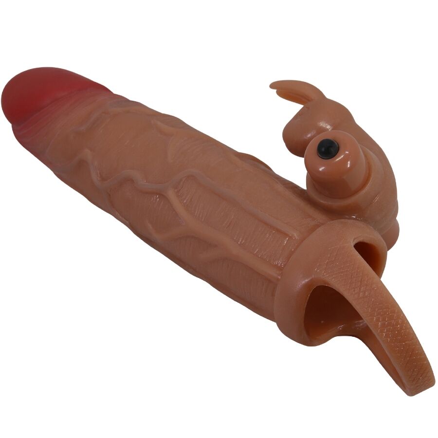 PRETTY LOVE - OSMAR PENIS ROKAV + VIBRACIJSKI STIMULATOR KLITORISA