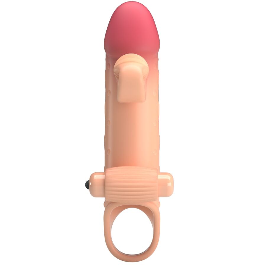 ROMANTIKA - VIBRACIJSKI ROKAV ZA PENIS NARAVNI