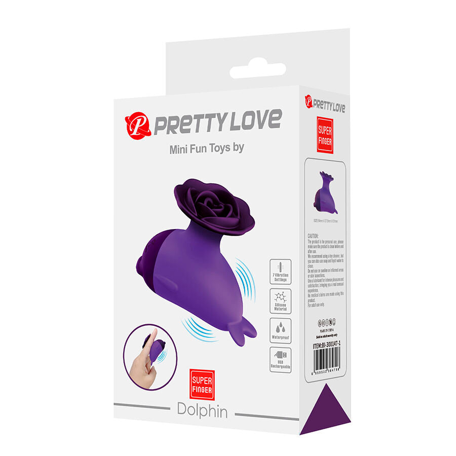 Mini vibrator Pretty Love Dolphin