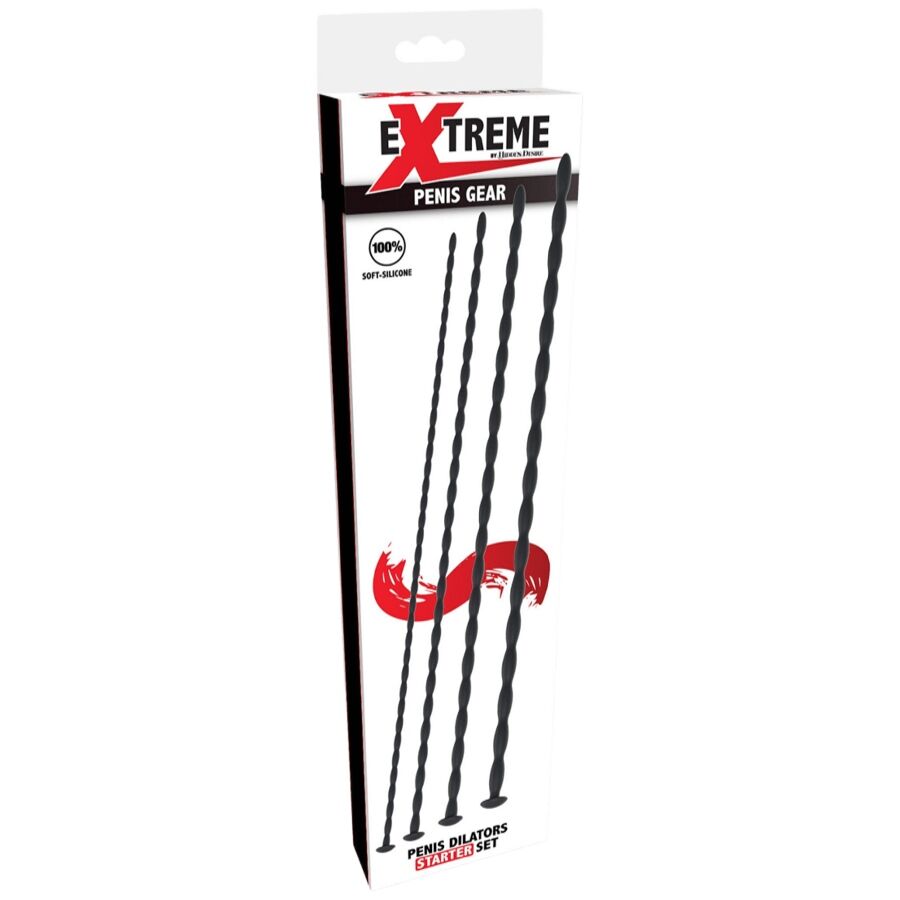 Set dilatorjev za penis Hidden Desire Extreme Starter, 4 kos