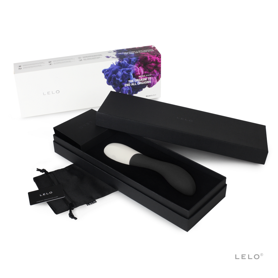 LELO - MONA WAVE ČRNI VIBRATOR
