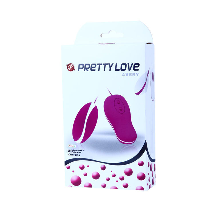 PRETTY LOVE - FLIRTATION VIBRACIJSKO JAJCE Z DALJINSKIM UPRAVLJALNIKOM AVERY