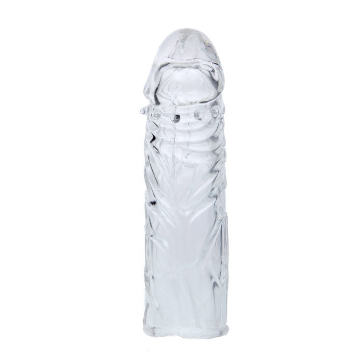 BAILE - ROZA STIMULATIVNA SILIKONSKA PREVLEKA ZA PENIS 13 CM