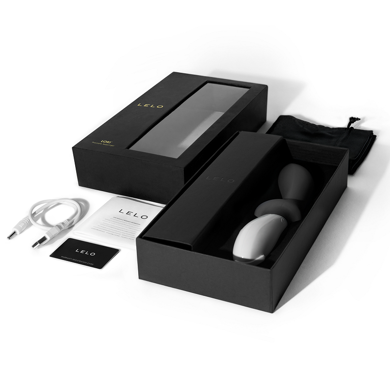 LELO - LOKI ČRNI PROSTATIČNI VIBRATOR