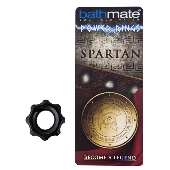 BATMATE - SPARTANSKI ČRNI OBROČ ZA PENIS