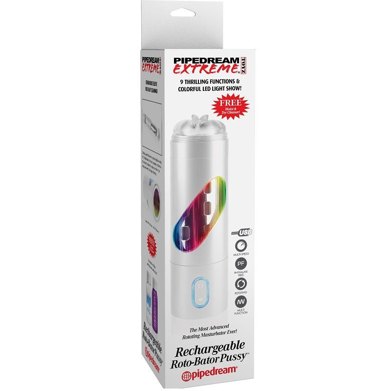 EXTREME TOYZ - ROTO BATOR USB MOŠKI MASTURBATOR VAGINA