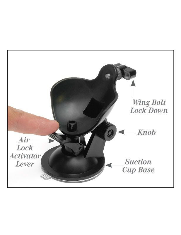 EXTREME TOYZ - PDX MEGA BATOR USB MOŠKI MASTURBATOR ANO BLACK